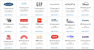 Classroom Cash rewards retailers sample